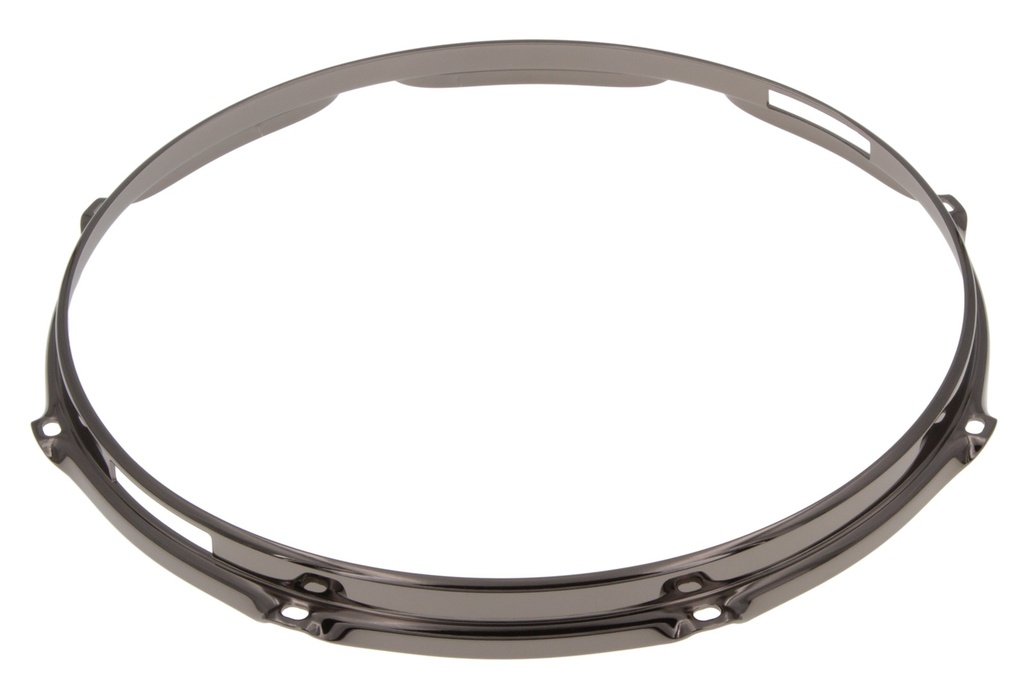 HS23-14-8SBK - Cercle 14" 8 Tirants Timbre Noir S-Style Triple Flange 2.3mm