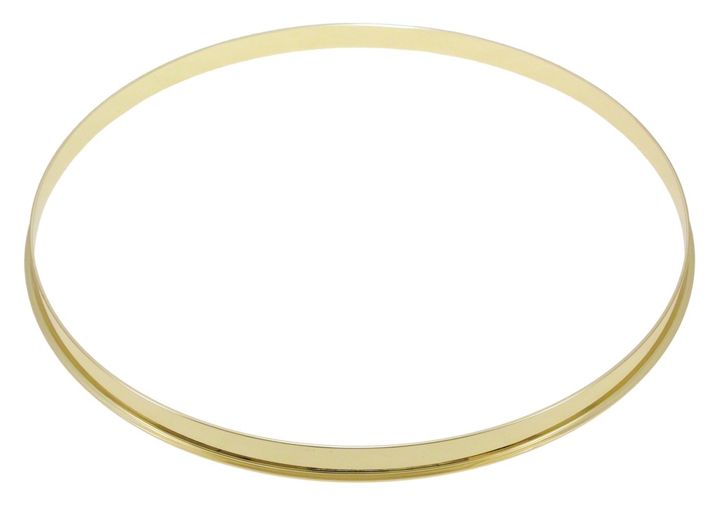 HSFL23-10BR - Cercle Acier 10" Doré 2.3mm Simple Flange