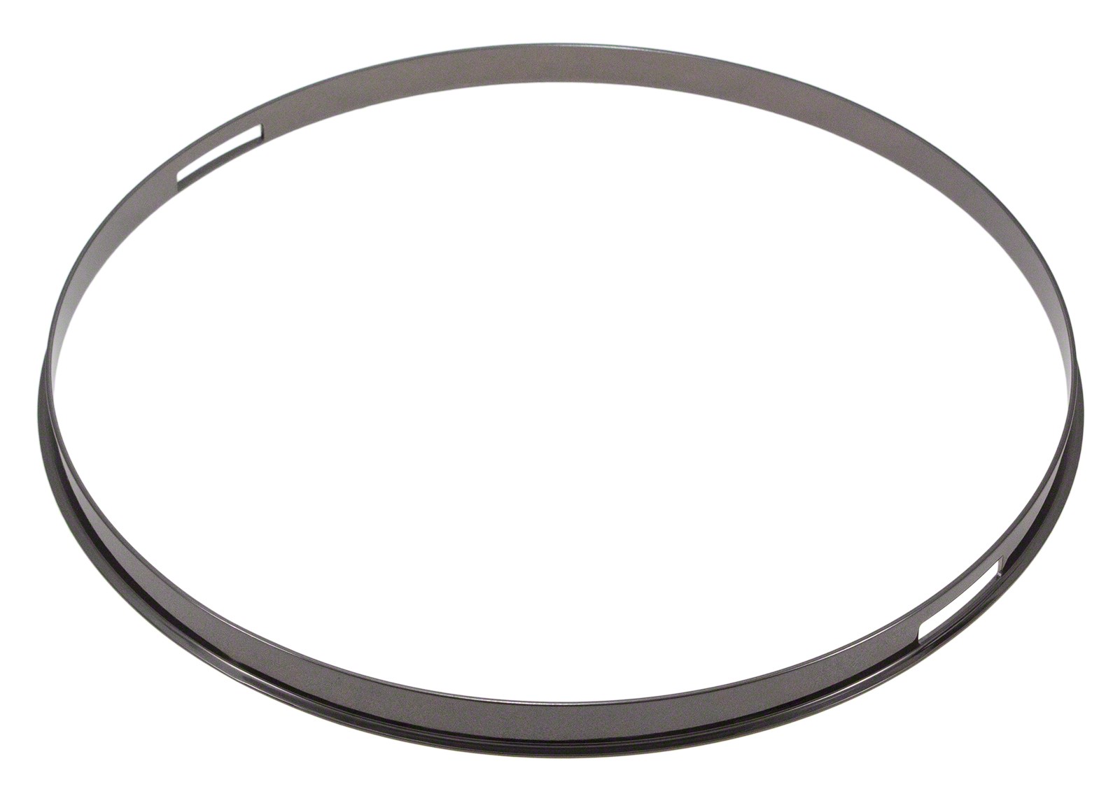 HSFL23-13SBK - Cercle Acier 13" Timbre Noir 2.3mm Simple Flange