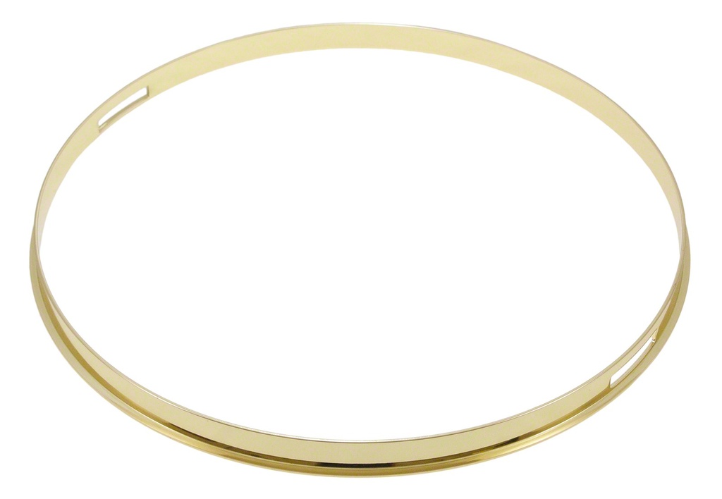 HSFL23-13SBR - Cercle Acier 13" Timbre Doré 2.3mm Simple Flange