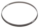HSFL23-14SBK - Cercle Acier 14" Timbre Noir 2.3mm Simple Flange