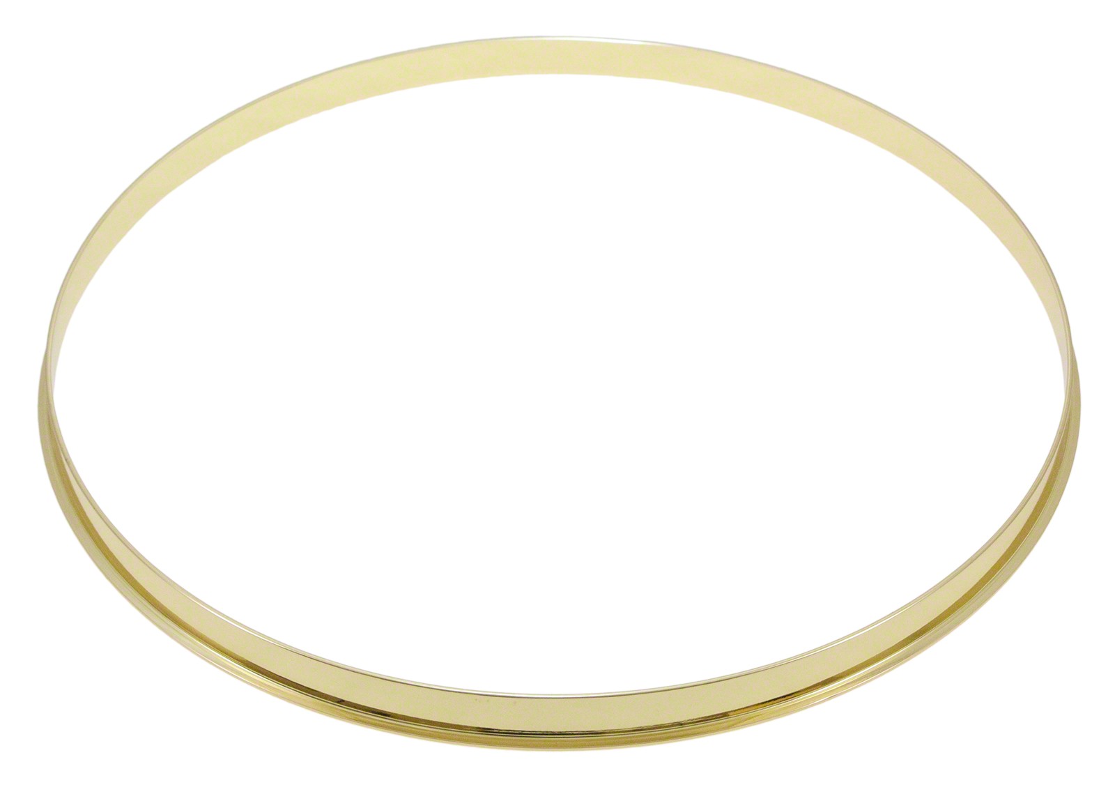 HSFL23-16BR - Cercle Acier 16" Doré 2.3mm Simple Flange