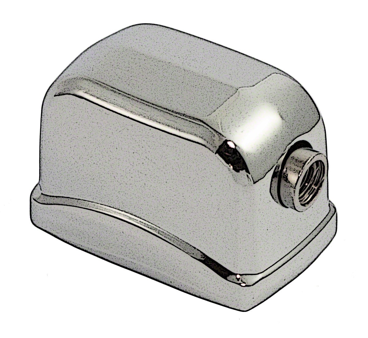 L17SDTT - Coquille Caisse Claire / Tom - 25mm (x1)