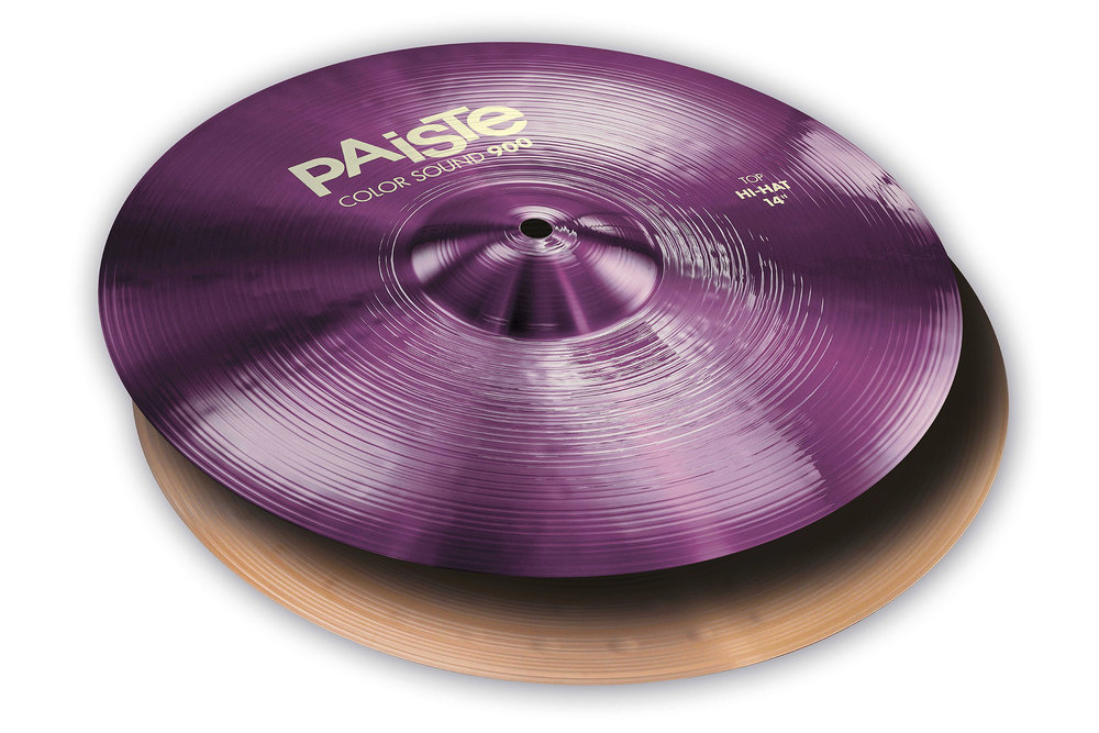 Cymbales Charleston 900 Serie Color Sound Purple