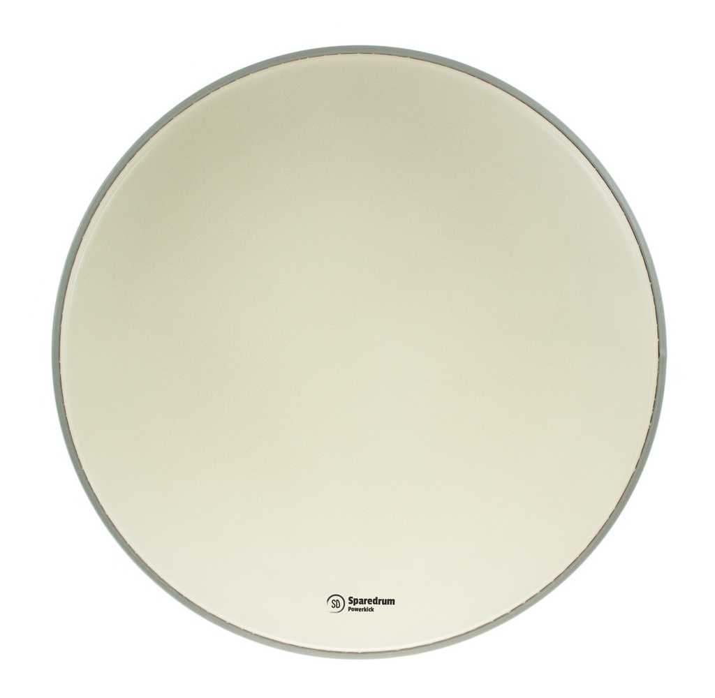 PK24CO-B - Peau GC 24" Powerkick Sablée - 1 pli + muffler - 10 mil