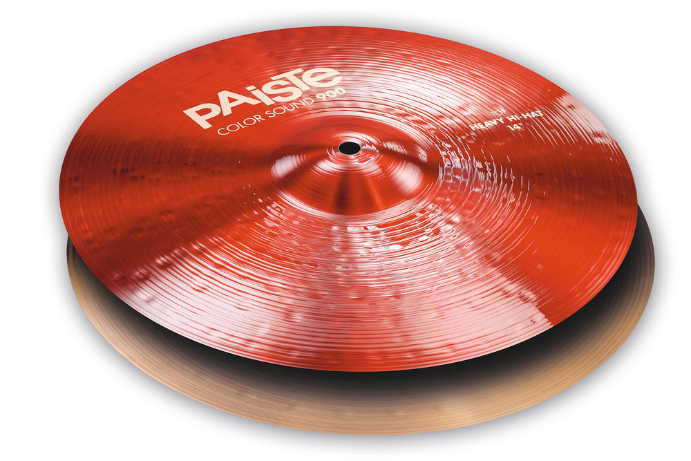 Cymbales Charleston 900 Serie Color Sound Red