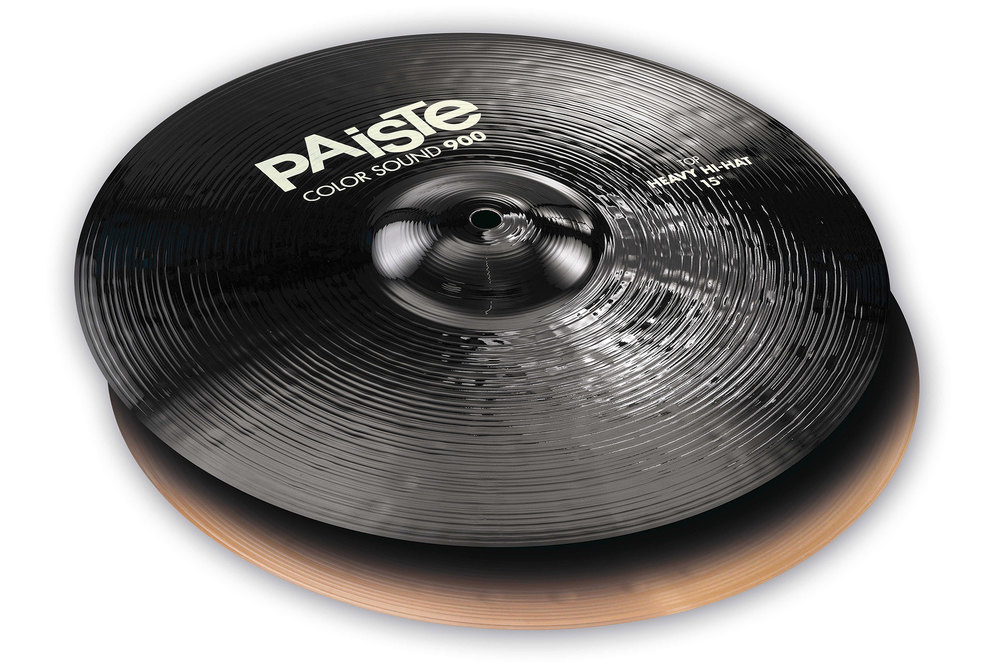 Cymbales Charleston 900 Serie Color Sound Black