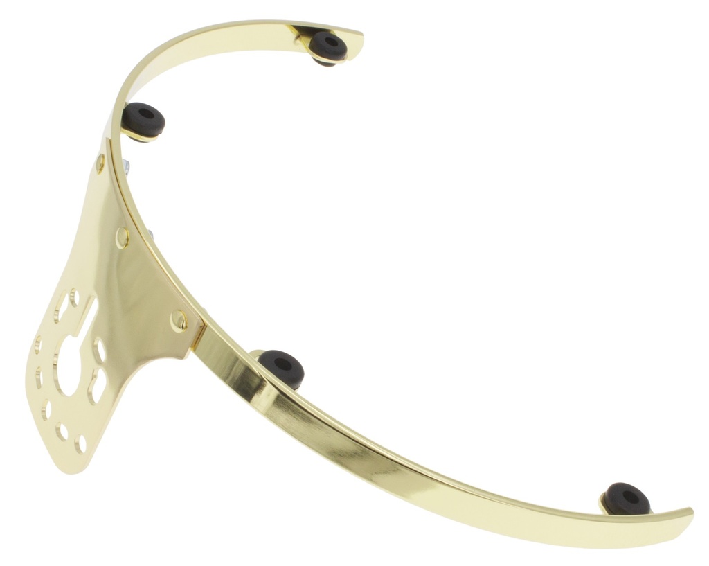 SPT-UN-10-6-BR - Rims / Suspension Tom 10" 6 Tirants Doré - Plaque Universelle