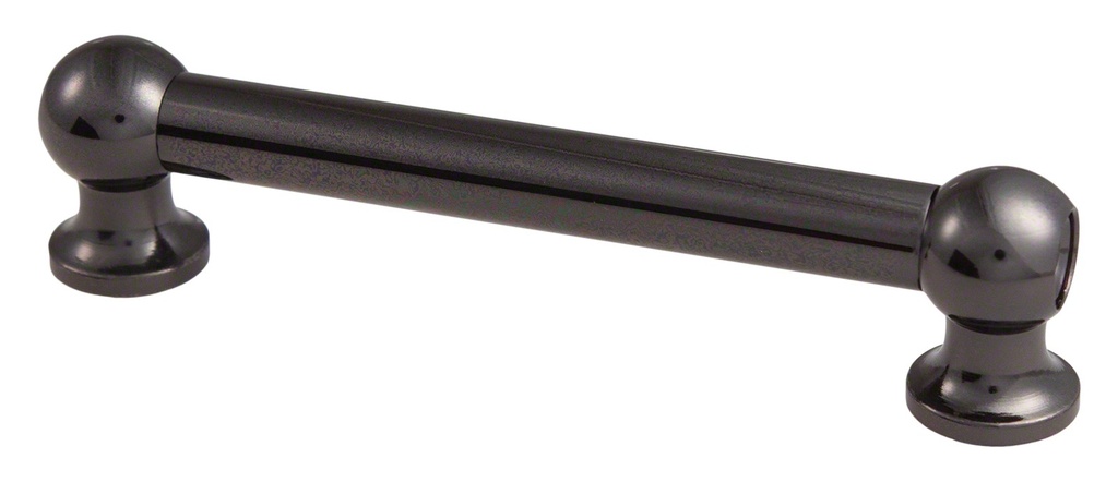 TL12D70-BK - Coquille Tube - 70mm - Noir - Double Tirant (x1)