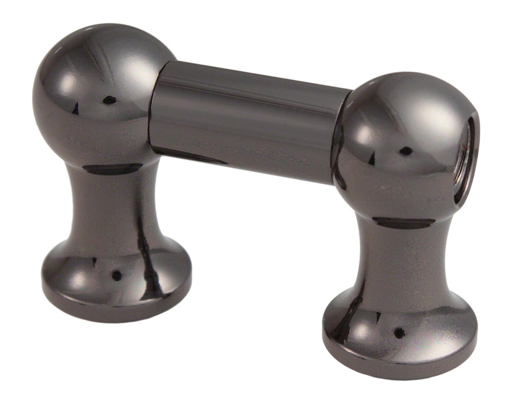 TL12S25B-BK - Coquille Tube Grosse Caisse - 25mm - Noir - Mono Tirant (x1)