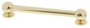 TL13D114-BR - Coquille Tube - 114mm - Doré - Double Tirant (x1)