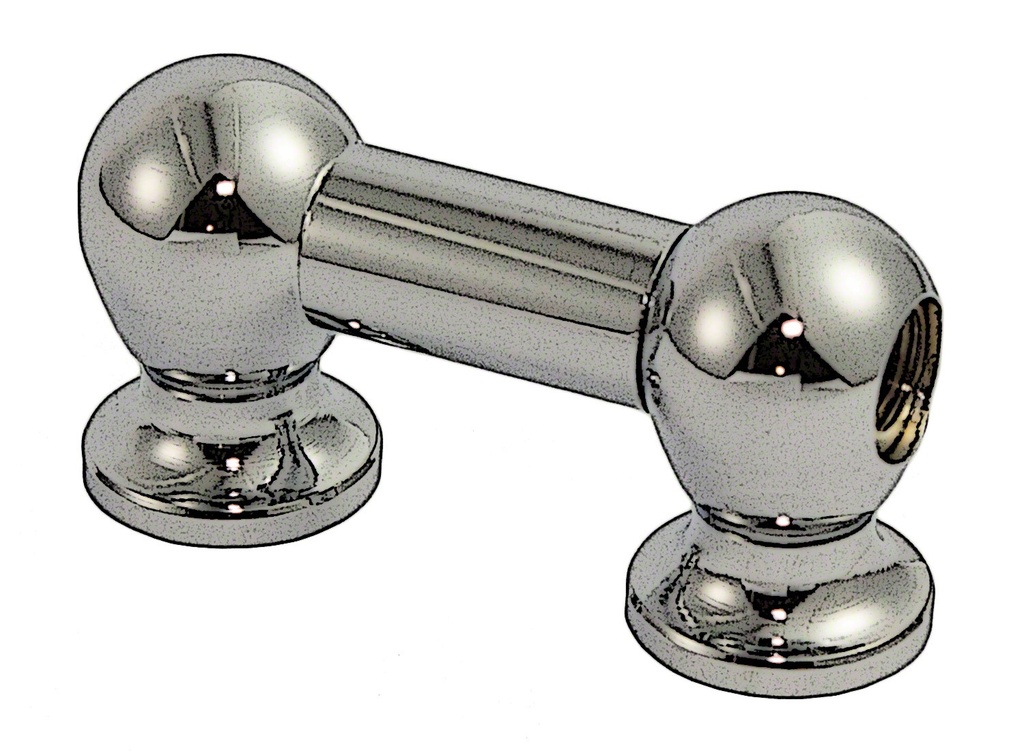 TL1D25 - Coquille Tube - 25mm - Double Tirant (x1)