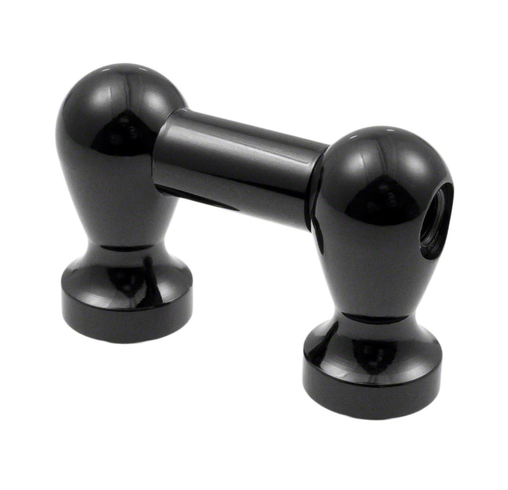 TL1S25B-BK - Coquille Tube Grosse Caisse - 25mm - Noir - Mono Tirant (x1)