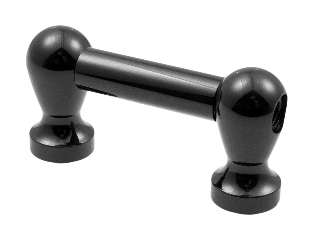 TL1S38B-BK - Coquille Tube Grosse Caisse - 38mm - Noir - Mono Tirant (x1)