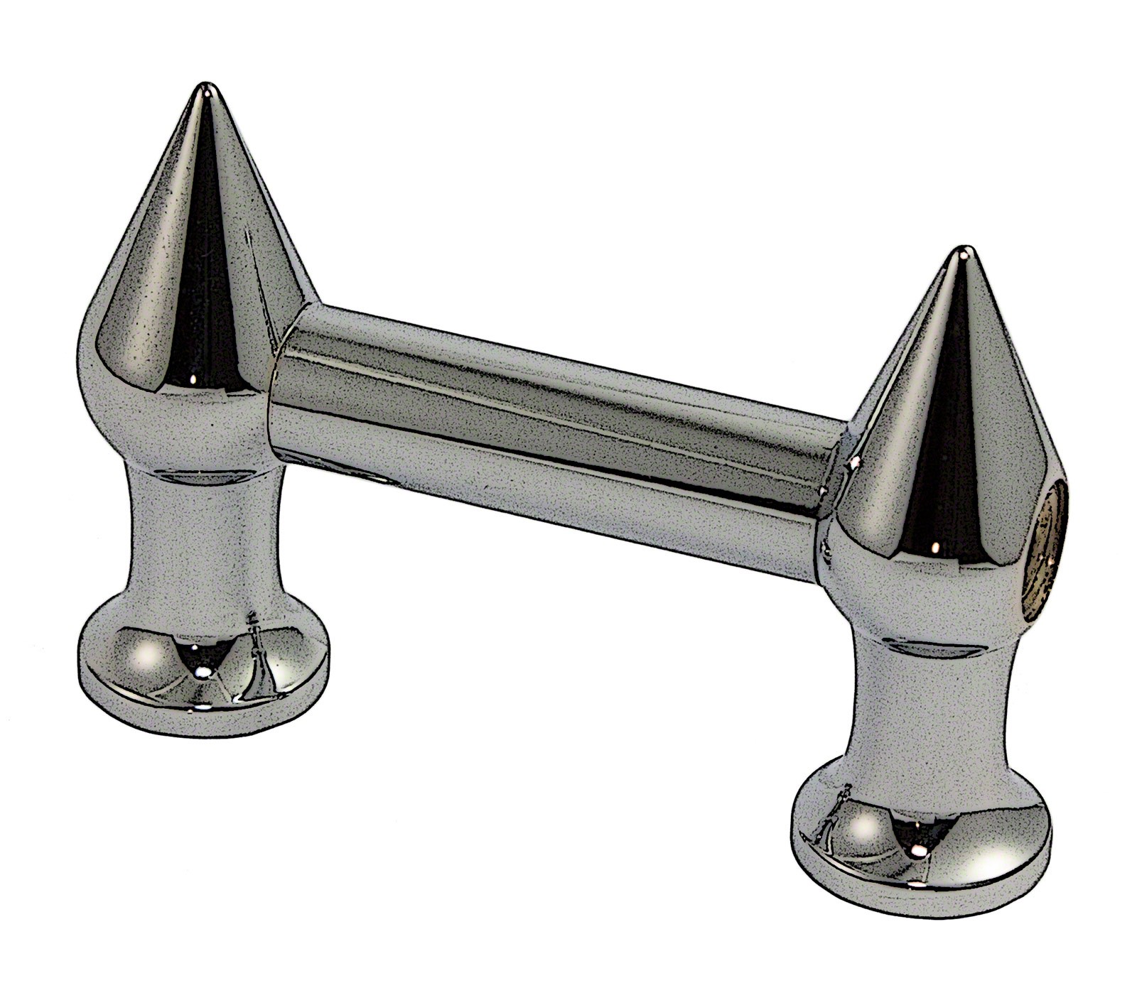 TL4S38B - Coquille Tube Grosse Caisse - 38mm - Mono Tirant (x1)