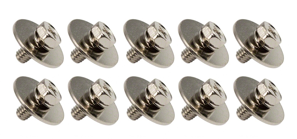 WSC4-9 - M4 9mm - Vis Intérieure d'Accastillage pour Fût Bois (x10)