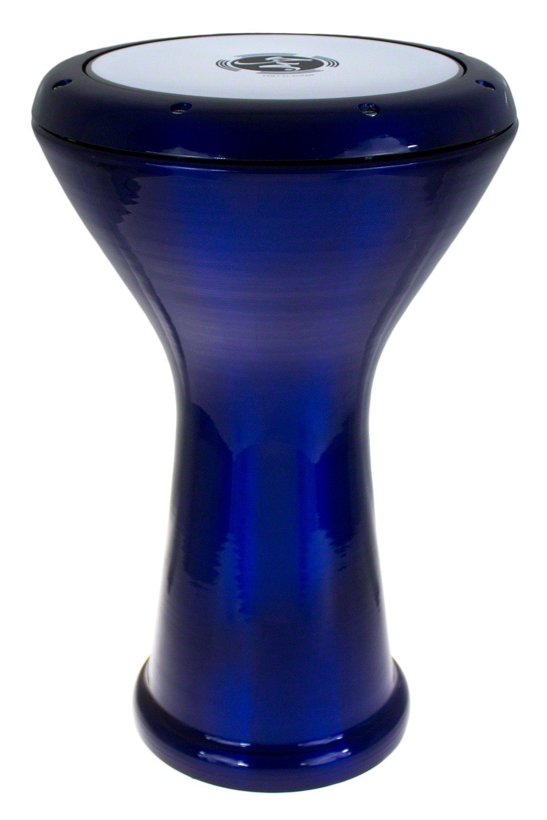 EA-M-BL - Darbouka Egypte Alu Bleu Métallisé