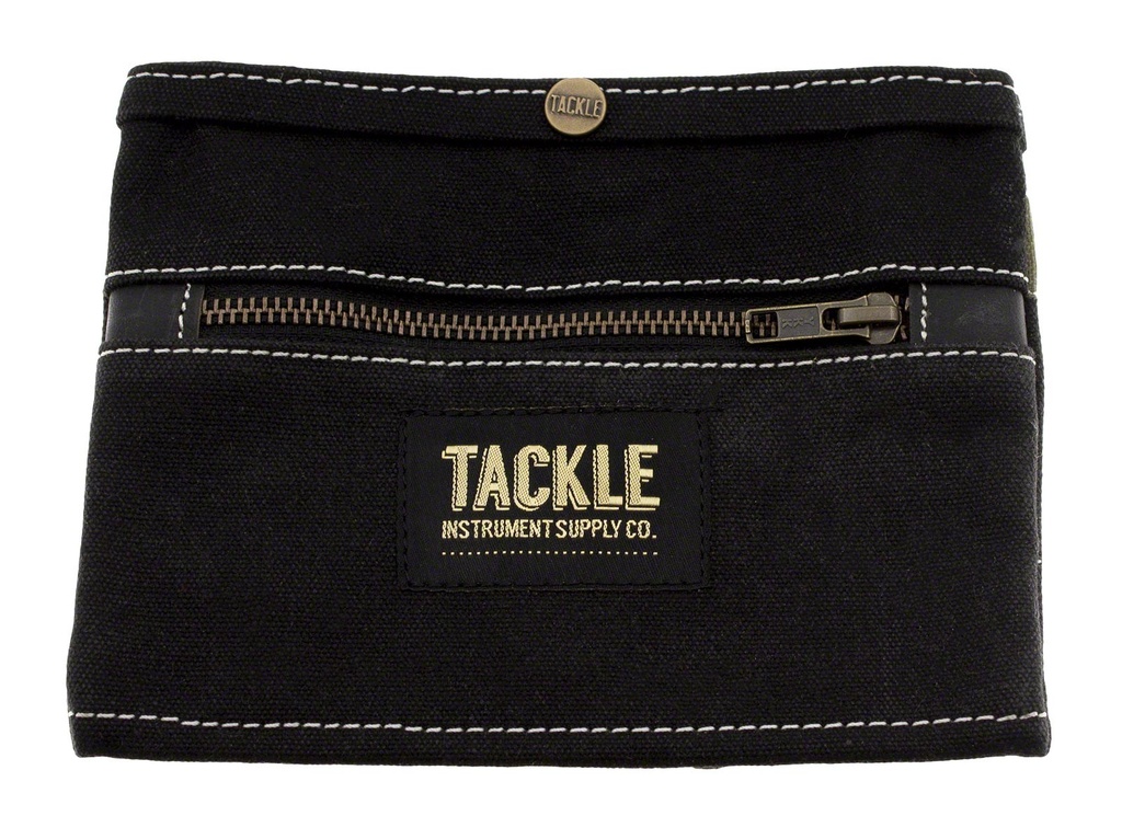 Pochette en toile cirée - Noir