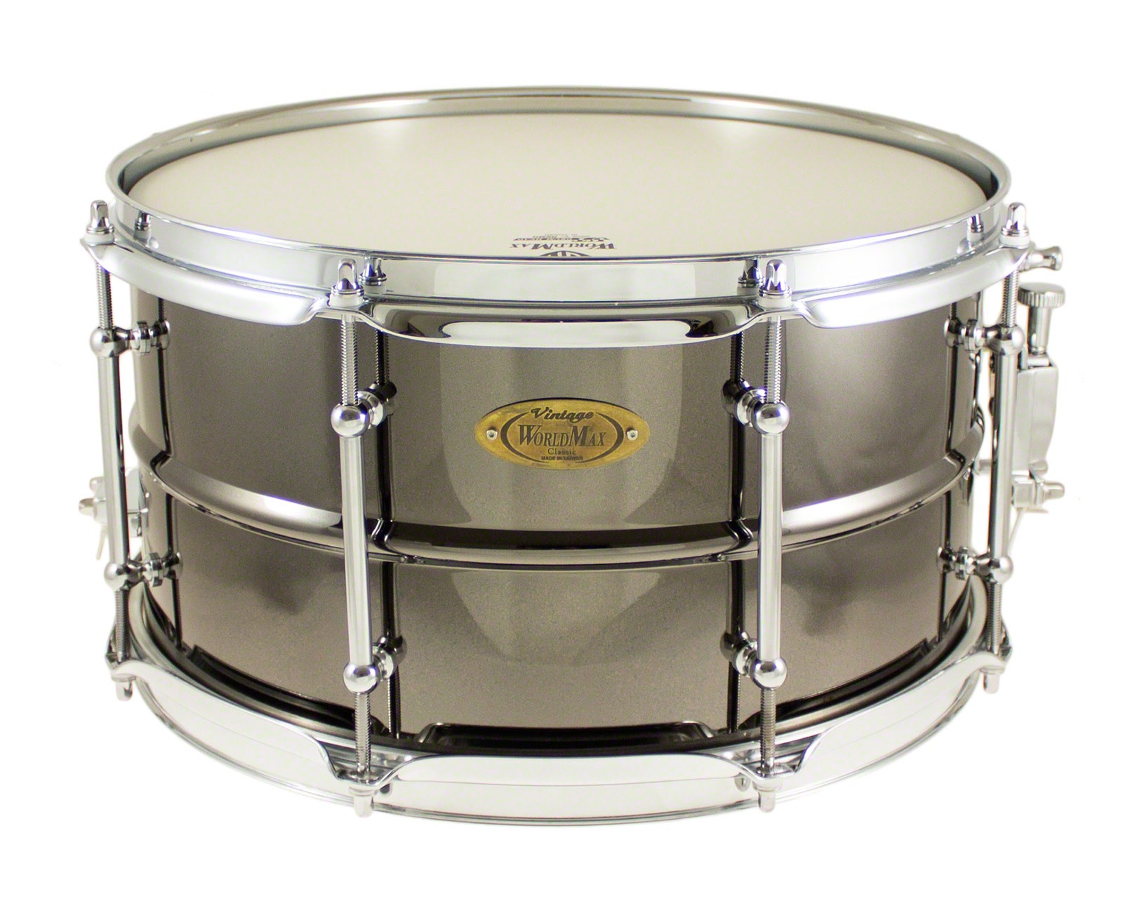 BK-7013SH - Caisse Claire Black Dawg 13" x 7" - Fût Laiton