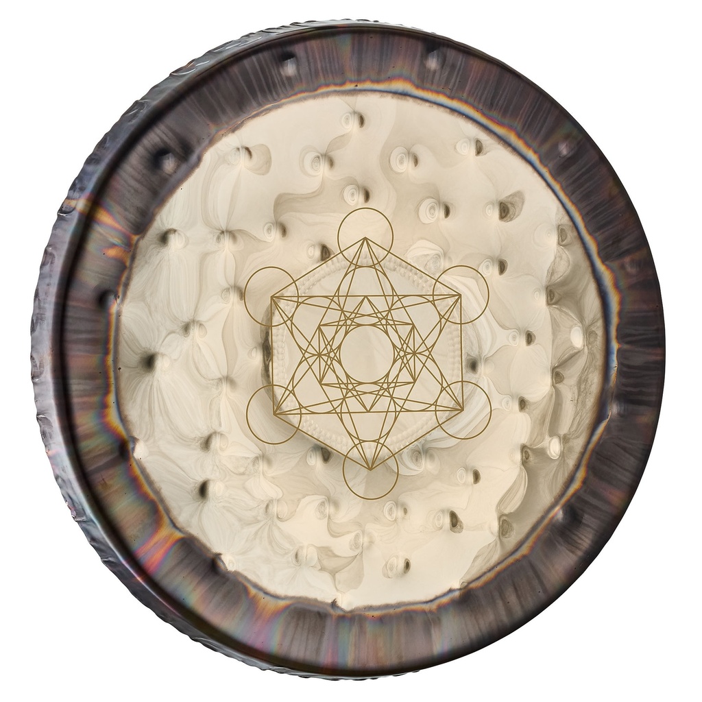 GONG 22' SONIC ENERGY METATRON'S CUBE