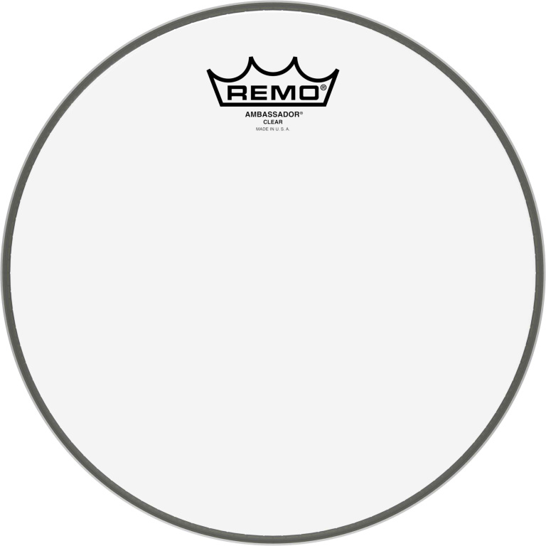 Peau Ambassador Transparente 10" pour tom/ Caisse claire