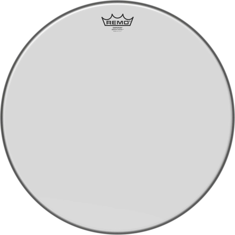 Peau Emperor blanc lisse 18" pour Tom sur pieds