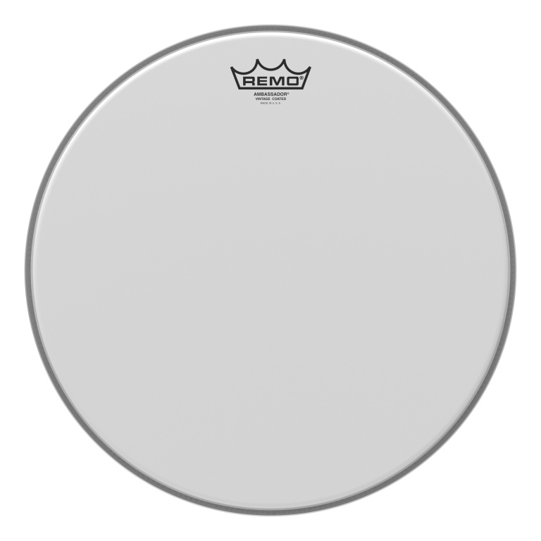 Peau Ambassador "Vintage-A" sablée 15" pour Tom/C.Claire/ Tom sur pieds