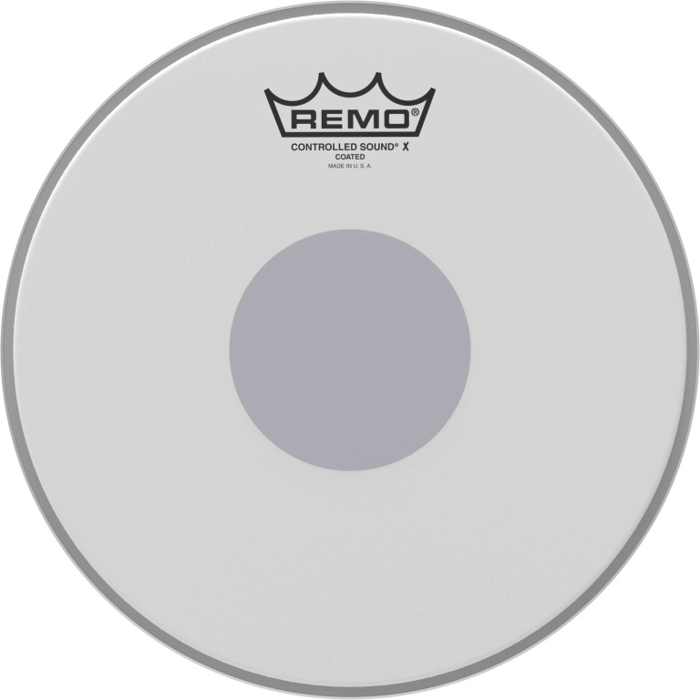 Peau Control Sound 10" pour tom/caisse claire avec rond noir en-dessous