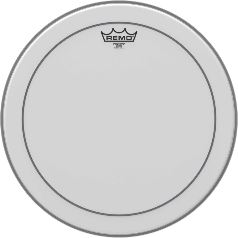 Peau Pinstripe sablée 16" pour Caisse claire/ Tom sur pieds