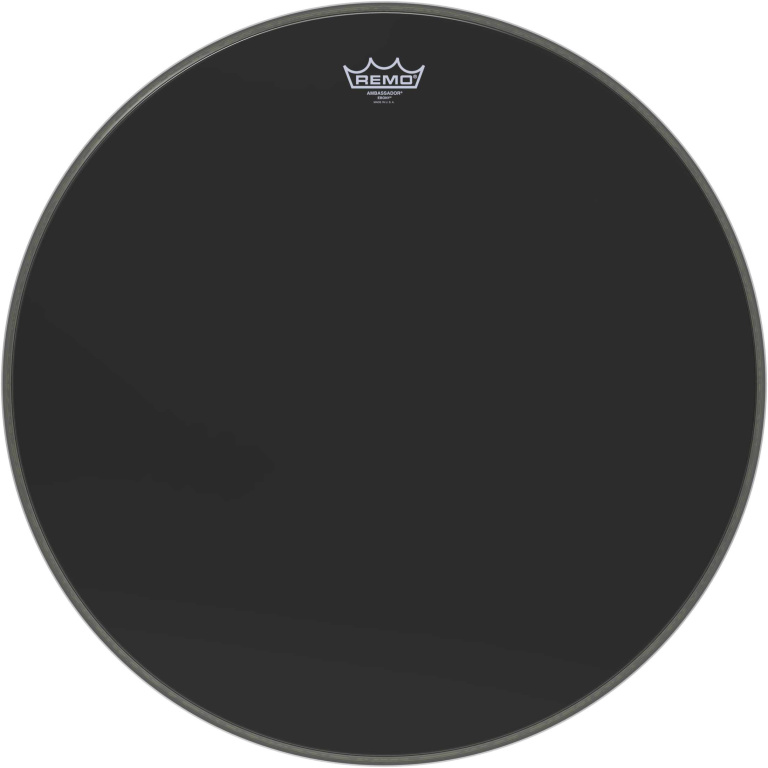 Peau Ebony Ambassador 24" pour Grosse caisse