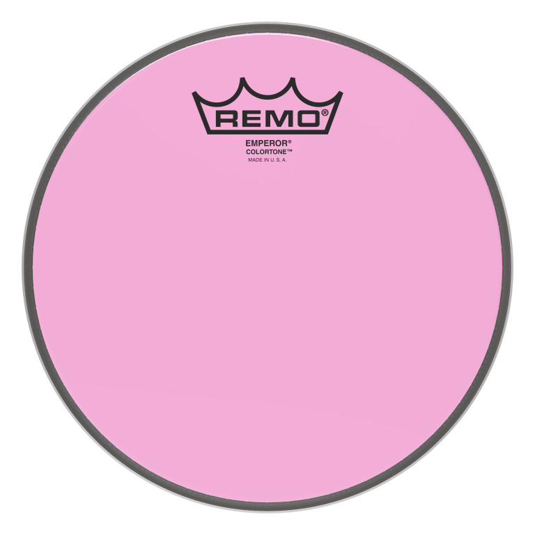 Peau de frappe Emperor Colortone, rose, 8"