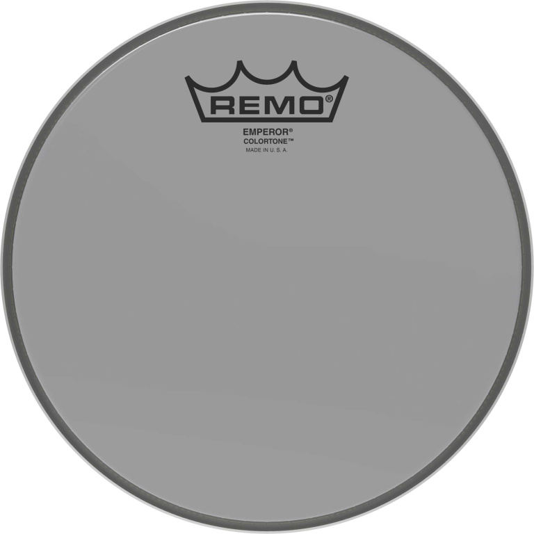Peau de frappe Emperor Colortone, smoke, 8"
