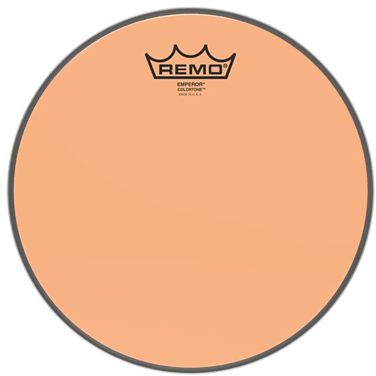 Peau de frappe Emperor Colortone, orange, 10"