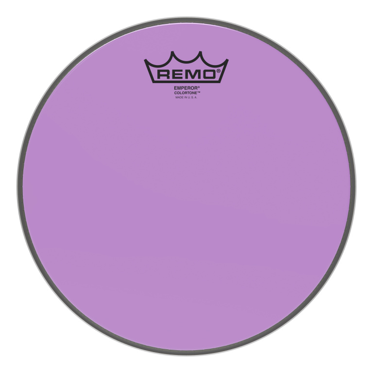 Peau de frappe Emperor Colortone, violet, 10"