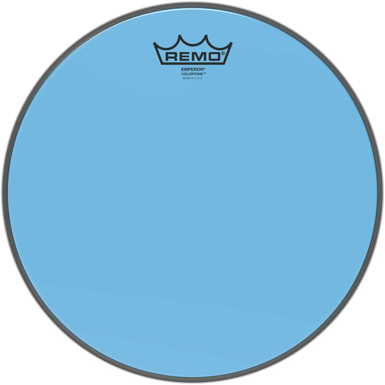 Peau de frappe Emperor Colortone, bleu, 12"