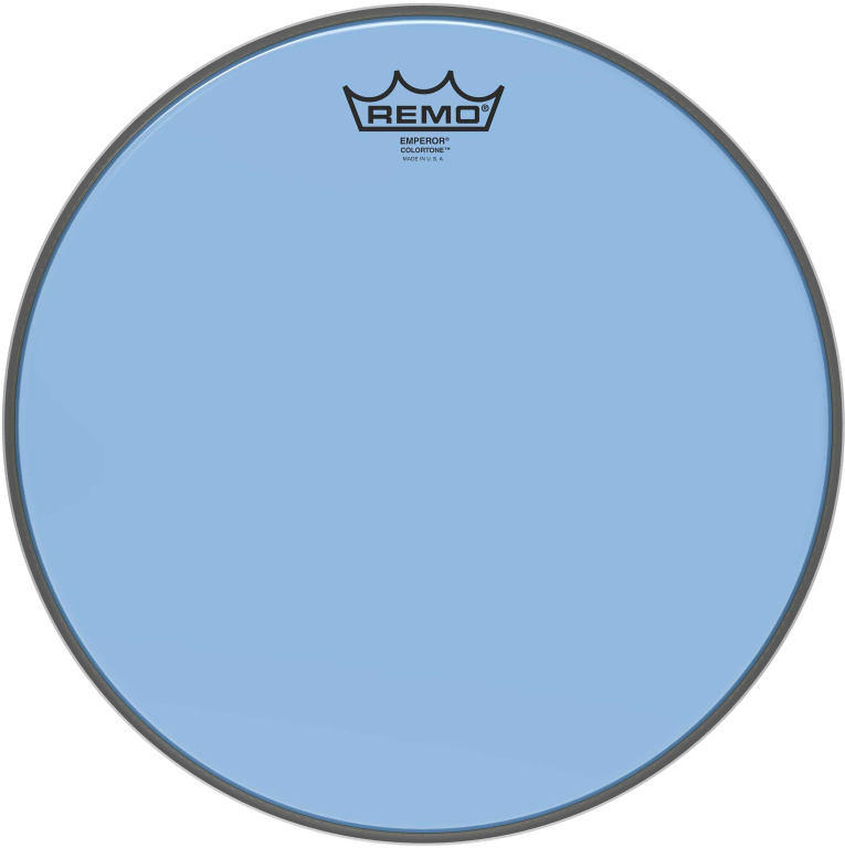 Peau de frappe Emperor Colortone, bleu, 13"