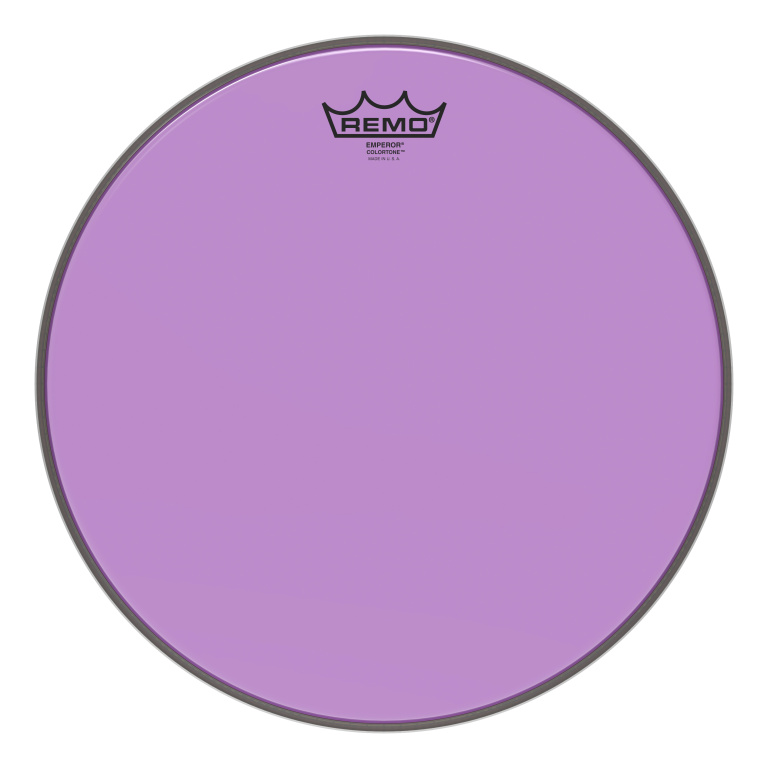 Peau de frappe Emperor Colortone, violet, 14"