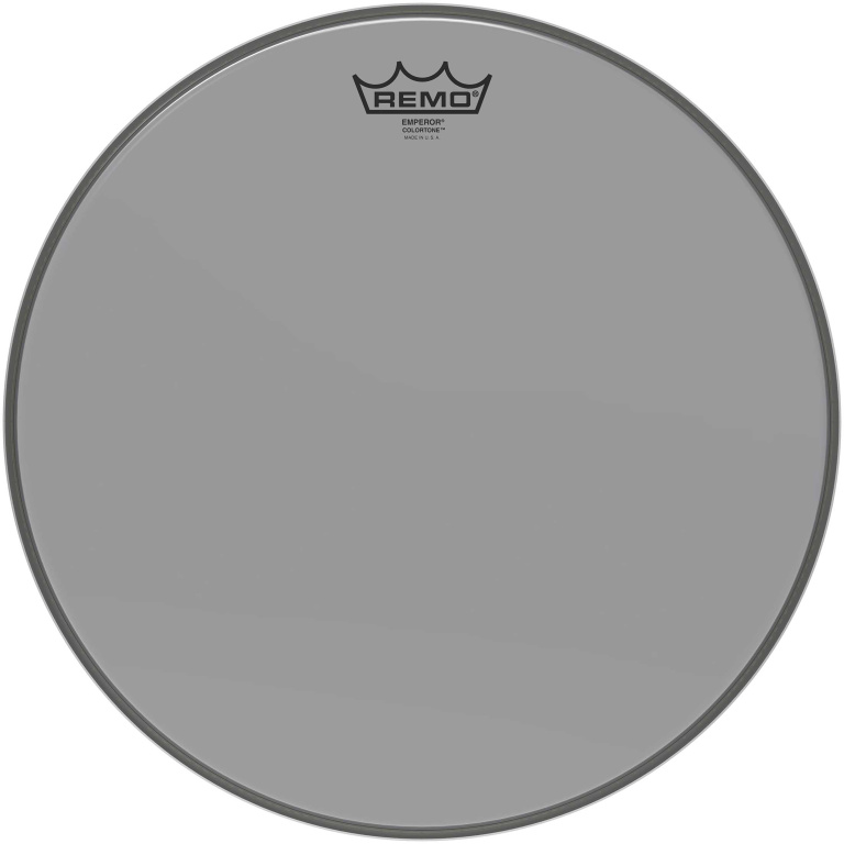 Peau de frappe Emperor Colortone, smoke, 15"