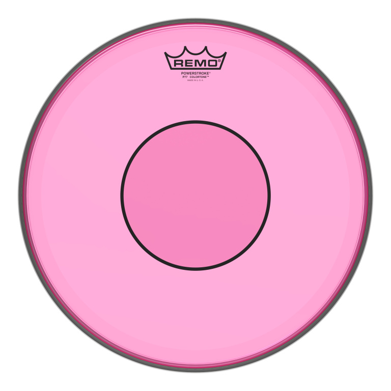 Peau de frappe Powerstroke 77 Colortone pour caisse claire, rose, 13"