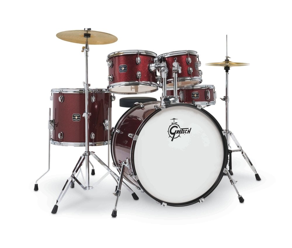 Batterie complète + 2 cymbales GRETSCH Renegade ROCK - GC22