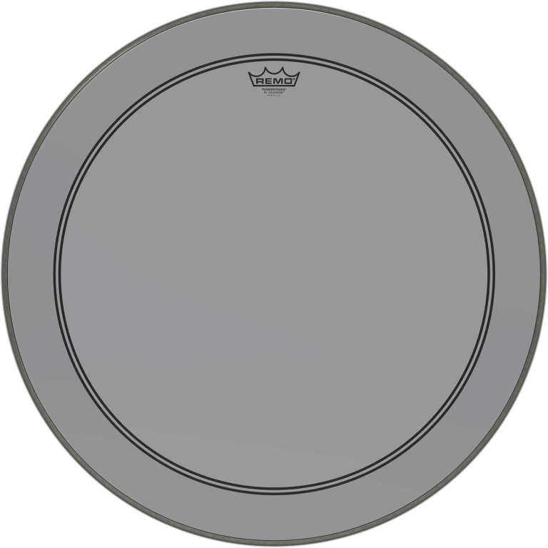 Peau de frappe Powerstroke 3 Colortone pour grosse caisse, smoke, 26"