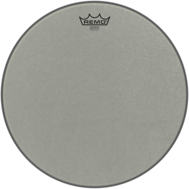 Peau Renaissance Emperor 15" pour Tom/ Caisse claire/ Tom sur pieds