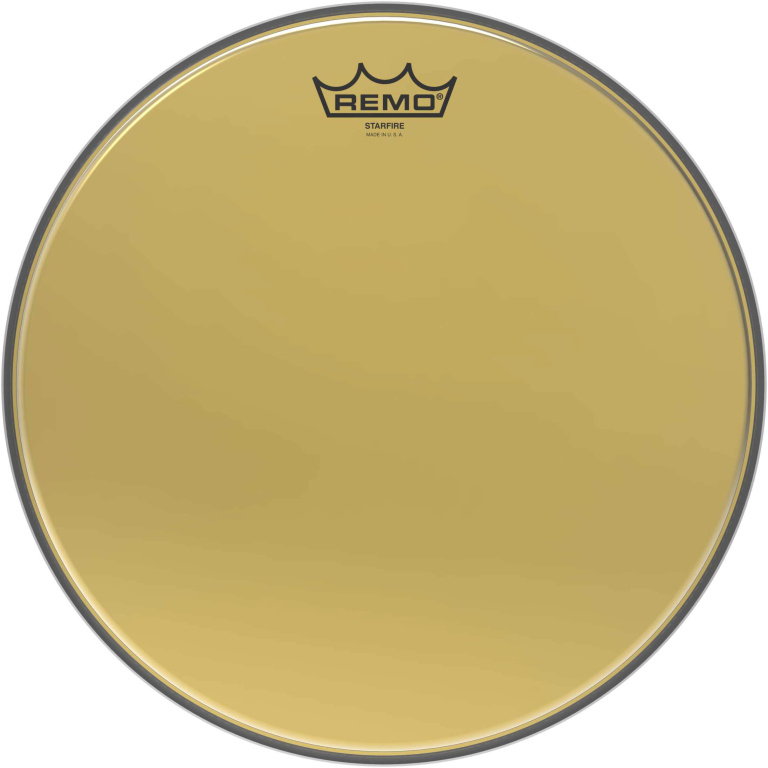 Peau de frappe Gold Starfire 16" pour caisse claire/tom sur pieds