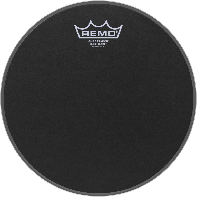 Peau Black Suede Ambassador 10" pour Tom/ Caisse Claire