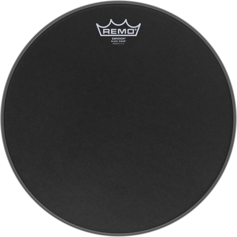 Peau Black Suede Emperor 13" pour Tom/ Caisse claire