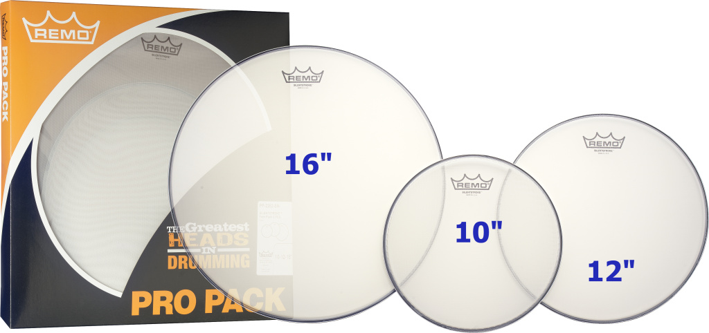 Tom pack (10", 12", 16" Silentstroke)