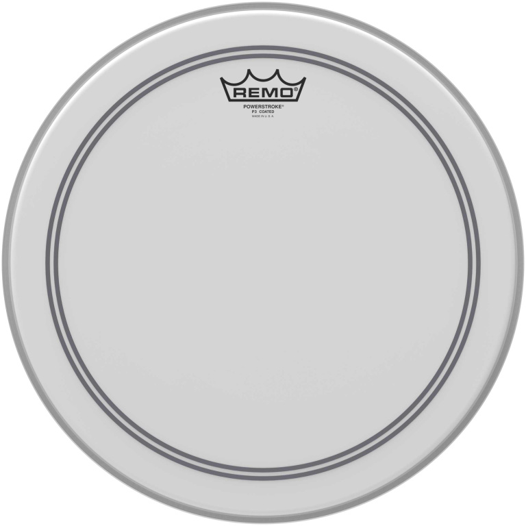 Peau Powerstroke 3 Ambassador sablée 15" pour caisse claire