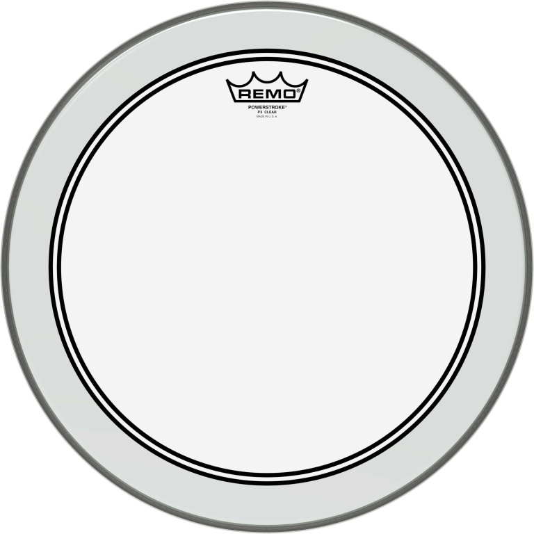 Peau Powerstroke 3 Ambassador transparente 16" pour Caisse claire