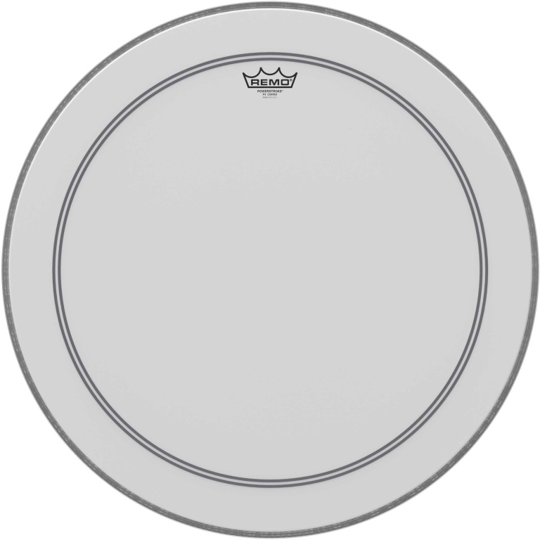 Peau Powerstroke 3 sablée de 23" pour grosse caisse