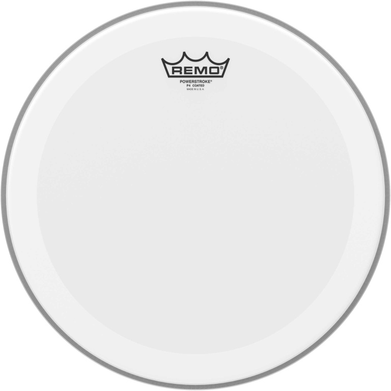 Peau Powerstroke 4 sablée 14" avec double pli pour Tom/ Caisse claire